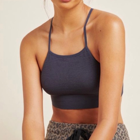 RARE Anthropologie Julie Seamless High-Neck Bralette, XS/S - Picture 2 of 4